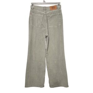 BDG Urban Outfitters High & Wide Corduroy Pants Sage Green 28 Wide Leg High Rise